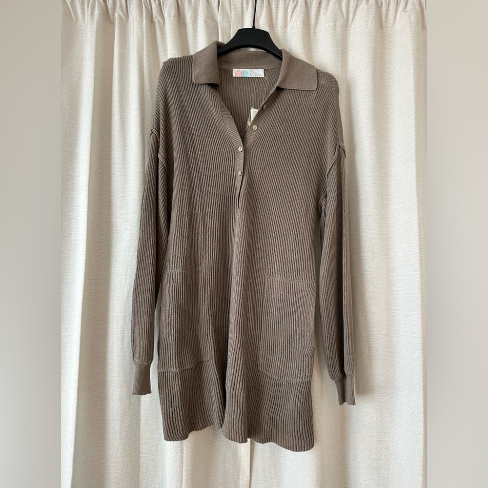 NWT Free People Picnic Sweater Mini Dress